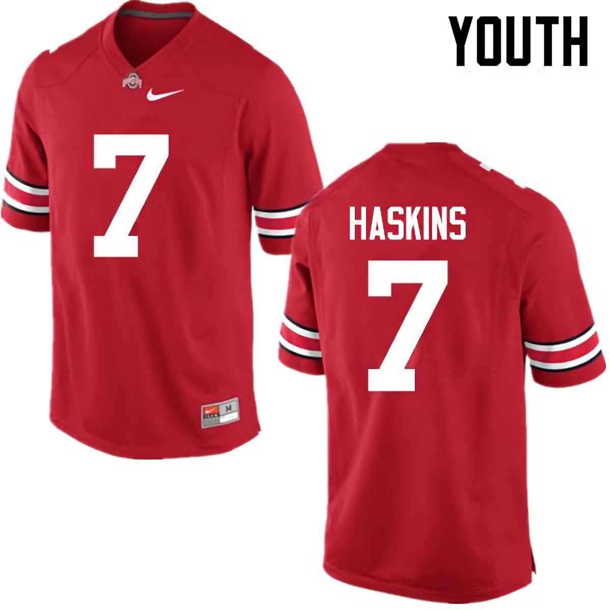 Dwayne Haskins Ohio State Buckeyes Youth NCAA #7 Nike Red College Stitched Football Jersey DFU7556DJ